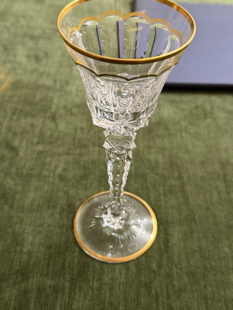 St Louis Crystal EXCELLENCE 8 1/8″ Claret Wine Glass(s) EXC !!