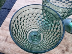 Villeroy & Boch Boston Water/Wine Goblet Green 5-1/8” tall 8 oz Set Of 4