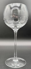 4 Lenox Dots and Lines Balloon Wine Goblets Glasses – EX!