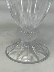 2 SHANNON CRYSTAL GLASSES SLOVAKIA ELOQUENT 8”TALL Designs Of Ireland 24%L HTF