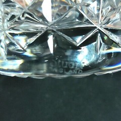 STUART CRYSTAL MANSFIELD OLD FASHIONED GLASS, Cut Crystal, 3 3/8″, 8 oz, ENGLAND