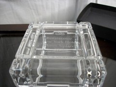 Renaissance NY Hotel Times Square, Trinket Box, Royal Crystal Rock Italy