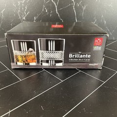 Set of 6 RCR Cristalleria Italiana Tumblers Whiskey Cocktails Glasses NIB