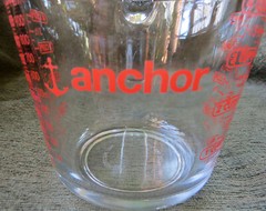 VINTAGE 3 PIECE SET ANCHOR HOCKING GLASS MEASURING CUPS 1 – 2 – 4 CUP