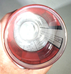 Vintage Thick Quality Esquire Federal Tumbler with Drink Recipes on the Outside