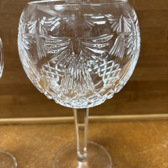 Waterford Crystal Millennium Peace Dove Wine Water Toasting Goblets Lot of 2