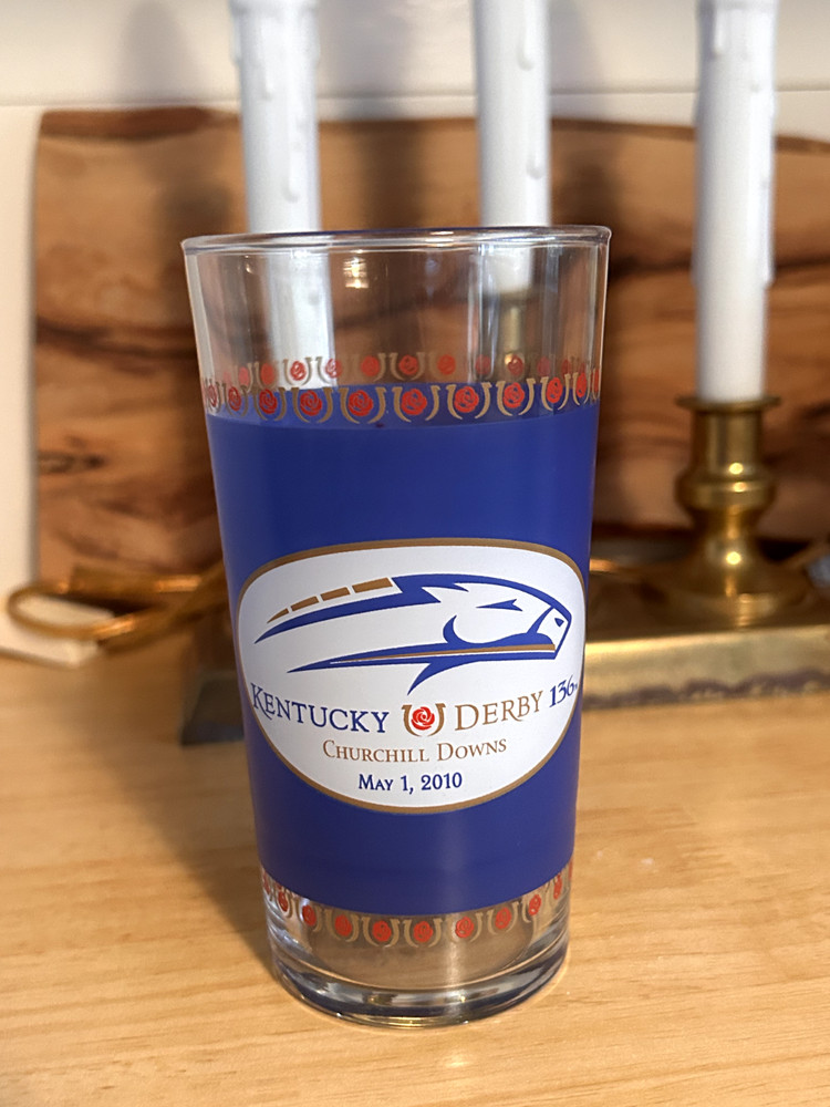 136th Kentucky Derby Mint Julep Highball Glass from 2010