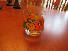 Vintage Nancy Lynn Rock Glass Smiling Fruit Retro 70’s – Anchor Hocking