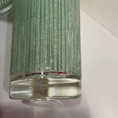 Vintage Set of 3 Georges Briard GREEN Icicle Tumbler Glasses