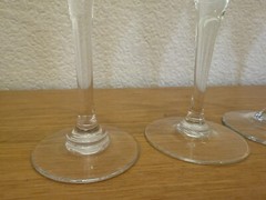 Perrier-Jouët Art Nouveau French Hand Painted Floral Champagne Flutes 6