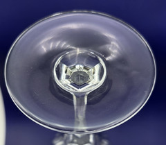 MIKASA Arctic Lights Crystal Water Wine Goblets Glasses 9″ Tall Set 2 Elegant