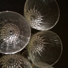 Set 4 or 8 Diamant Water Goblet 6 7/8″ Goblets Cristal D Arques Crystal 540