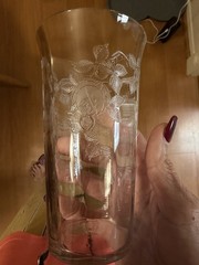 Set of 6 Roses By TIFFIN-FRANCISCAN Flat Tumbler