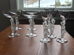 STEMWARE Vintage French Bayel Bacchus Crystal