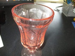 VTG Indian Glass Water Goblets-4 In The Madrid Pattern,1970’s/1980’s,6 1/2″ High