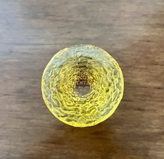 Lenox Impromptu Yellow Drinking Blown Glasses SET OF 3 Variety USA