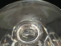 Edinburgh Cut Crystal Wine Goblet, 4 3/4″ Tall x 3 1/4″ Dia, Made in Scotland