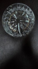 Waterford Crystal Millennium Series LOVE Double Old Fashioned Tambler. 4.25″Tall