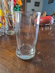 Libbey Glass Tumblers 16 oz. INTUITION Clear Thumb Dimple