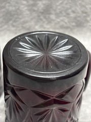 2 Luminarc Cristal D’Arques Durand Antique Ruby Red Coffee Mugs France-Free Ship