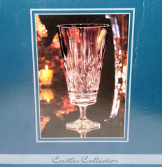 Caitlin by Godinger Shannon Crystal Crystal Goblets Glasses Set Of 4 Slovakia