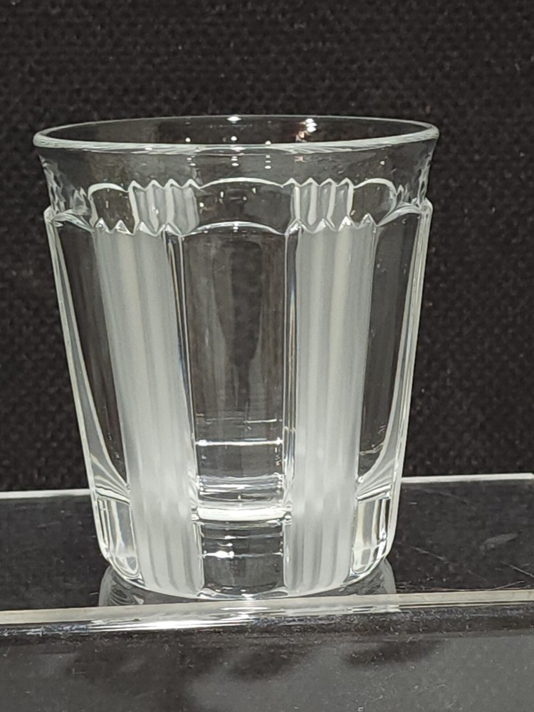 RARE FOSTORIA GLACIER 3 1/4″ FRUIT COCKTAIL GLASS TUMBLER