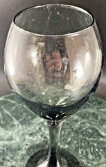 Libbey Classic Smoke Gray 7 3/4″ Wine Glass Priced Each 2 Available