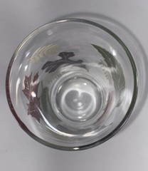 6 Vtg Libbey Crisa Autumn Leaves Tumblers, Fall Colors