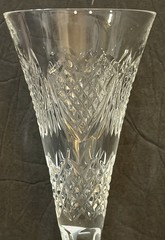 One (1) Waterford Crystal Celebration Toasting Flute “Love” Champagne Glass
