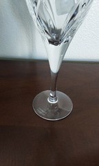 John Rocha Waterford Acide Etched Water/wine Goblet 9.7/8″ Elegant Crystal -1