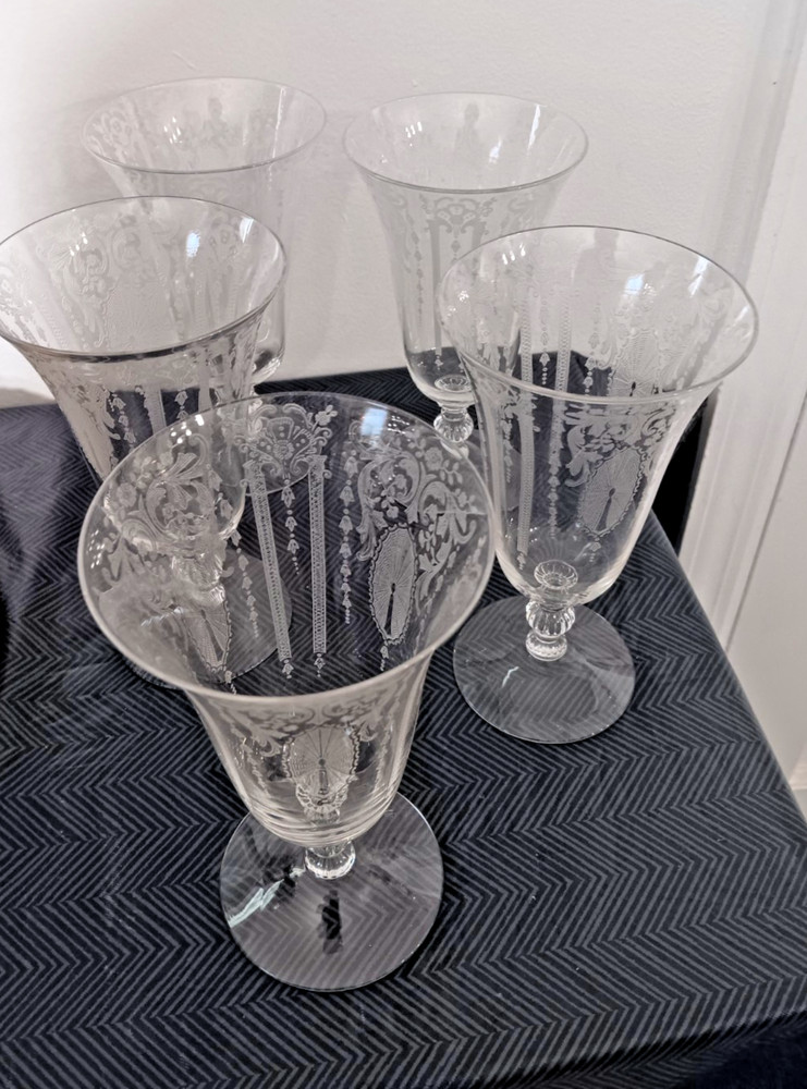 Cambridge Crystal Candlelight 7 1/4″ Water Goblet EACH
