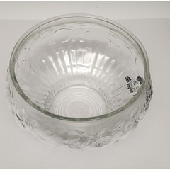 Jeannette 20PCS Glass Fruit Pattern Punch Bowl & Cups Party, Holiday, Hosting