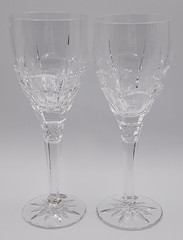 Rogaska Aristocrat Water Goblets 9 1/4″ Tall Set of 2
