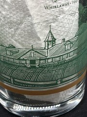 Calumet Farms Highball Glass A Winning Spirit Horse Racing Stallion Breeder 12oz