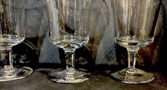 Lenox…Solitaire Platinum…(4) Water Goblets…(2) Sets of Four…Appear Unused..BIN
