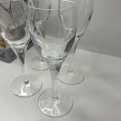 Luigi Bormioli Michelangelo Masterpiece Crystal Liqueur 2.25 oz Glass Set of 4