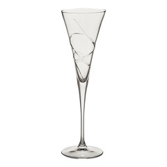 Lenox Adorn Drinkware Crystal 2-Piece Toasting Flute Set, Clear