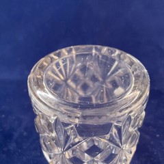 EAPG Co-operative Flint Fickle Glass Block aka Sheaf & Block Tumbler 1892