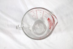 Anchor Hocking Oven Basics #498 16 oz./ 2 Cup Measuring Cup USA glass Vintage