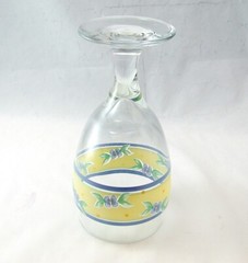 Pfaltzgraff SUMMER BREEZE Iced Tea Goblet(s) Measures 7 1/8″ x 3 1/4″