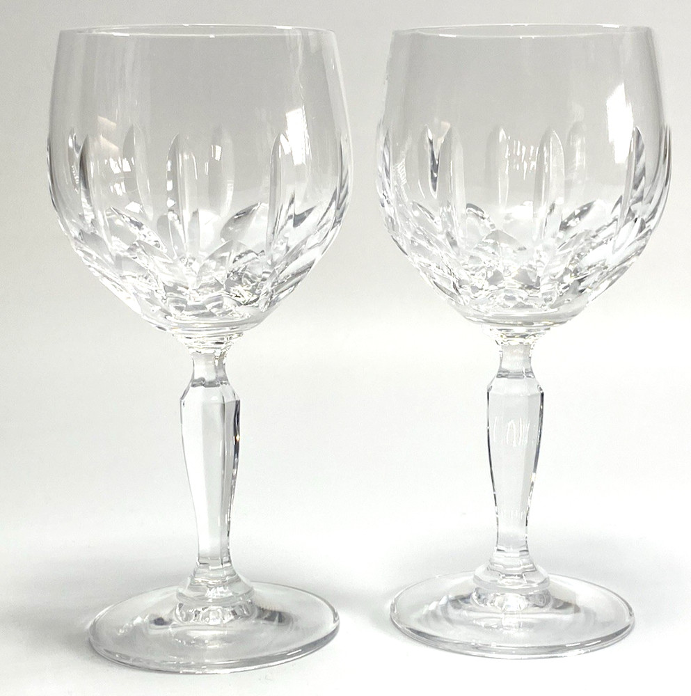 Vintage «Embrace» by Mikasa Stemmed Wine Glasses Set of 2-Discontinued 1979-1981