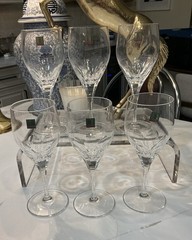 NWT-SET-6 HOYA CRYSTAL METAPHOR 7-3/4” Red Wine Glass(s) PRISTINE