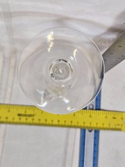 Lenox UNITY Wine Glass 7-1/2″ USA Gold Trim Twist Stem