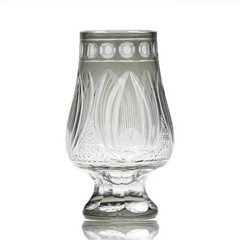Hand cut Crystal diamond Whiskey Glasses 240ml/8oz-Luxury mens gift