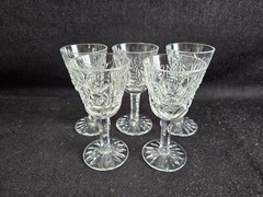 Waterford Crystal Clare 3 1/2 Inch Cordial Glasses, Set of 5