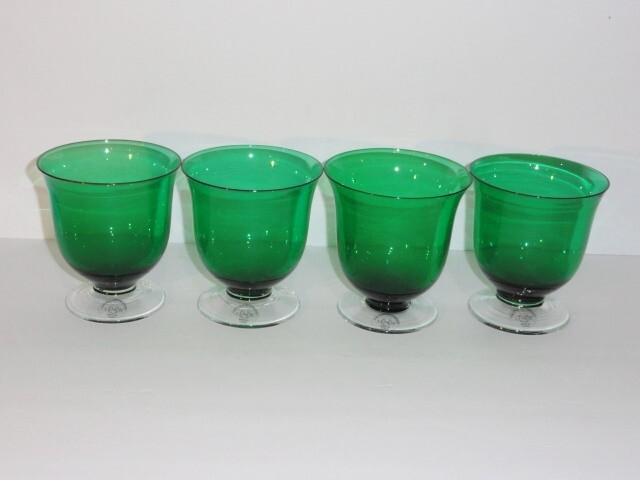 Lenox Holiday Gems Emerald Double Old Fashioned set of 4 NEW