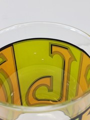 ANCHOR HOCKING LOVE TUMBLERS DRINKING GLASSES SET OF 3 MCM 1970’S