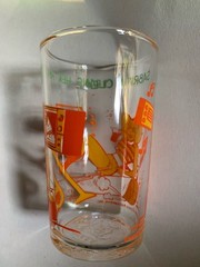 Vintage Welch’s Juice Glass Archie Comics “Sabrina Cleans her Room» VTG