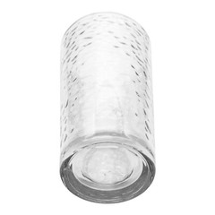 4 Libbey LEAVES Embossed Clear 12 OZ Glass Coolers NEW