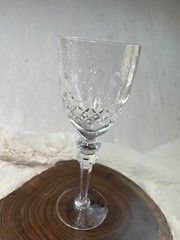 VTG Rogaska GALLIA Water Goblet 26% Lead Crystal Hand Crafted Yugoslavia 9 Ounce